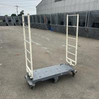 【販売終了】【中古】6輪台車　W1278×D425×H1594　ネスティングタイプ