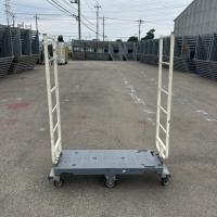 【販売終了】【中古】6輪台車　W1278×D425×H1594　ネスティングタイプ