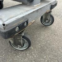 【販売終了】【中古】6輪台車　W1278×D425×H1594　ネスティングタイプ