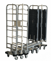 【新品】6輪台車　スルーテナー　SRC-4　W1280×D425×H1625