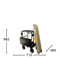 【新品】クロウディmini Bセット W710×D480×H962