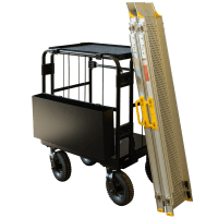 【新品】クロウディmini Bセット（台車＋中間棚＋ボックス＋スロープ） W710×D480×H962