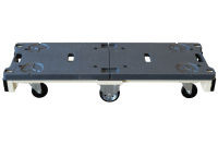 【新品】6輪台車用台車（袖なし）　ブラック　W1260×D425×H210【重ねて収納可能】