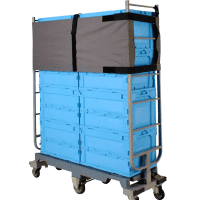 【販売終了】【新品】6輪台車用カバー　荷崩れ防止用梱包バンド「エコバンド」　45cm