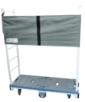 【お買い得品】【新品】6輪台車用エコバンド（荷崩れ防止用梱包バンド）　オリーブ　45cm×350cm