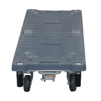 【新品】6輪台車　アイボリー　W1260×D425×H1520　抜き差しタイプ【重ねて収納可能】