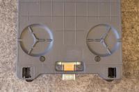 【新品】長物・長尺6輪台車　ブラック　W1260×D425×H1155　抜き差しタイプ【重ねて収納可能】