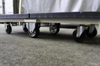 【販売終了】【中古】6輪台車　W1260×D425×H1520　抜き差しタイプ【レンタル使用品】