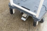 【販売終了】【中古】長物（長尺）用6輪台車　W1260×D425×H1155　抜き差しタイプ【レンタル使用品】