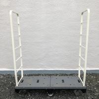 【販売終了】【中古】6輪台車　W1270×D420×H1510　抜差しタイプ