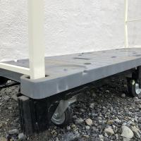 【販売終了】【中古】6輪台車　W1270×D420×H1510　抜差しタイプ