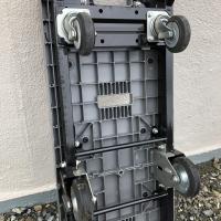 【販売終了】【中古】6輪台車　W1270×D420×H1510　抜差しタイプ