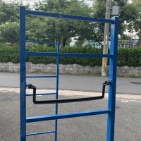 【販売終了】【中古】6輪台車　W1285×D425×H1720　ネスティングタイプ