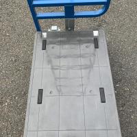 【販売終了】【中古】6輪台車　W1285×D425×H1720　ネスティングタイプ