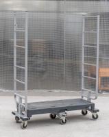 【販売終了】【美品中古】6輪台車　スーパースライドカート　W1270×D425×H1600　マキテック製【限定1台】