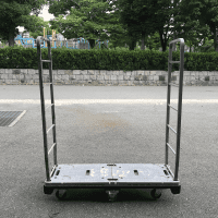 【販売終了】【中古】6輪台車　W1240×D420×H1500　差し込みタイプ