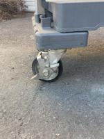 【販売終了】【GJサンクスセール品】【中古】4輪台車　パープル　W1030×D480×H1650