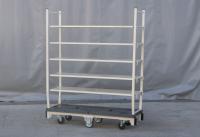 【新品】6輪台車用中間棚　アイボリー　W1230×D360×H56　スチール製