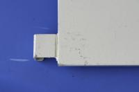 【販売終了】【中古】6輪台車用中間棚　アイボリー　W1230×D360×H56　スチール製