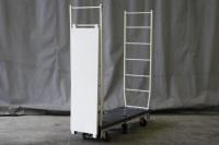 【販売終了】【中古】6輪台車用中間棚　アイボリー　W1230×D360×H56　スチール製