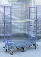 【販売終了】【中古】ストックカート 6輪台車用中間棚