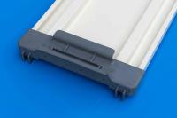 【中古】6輪台車用中間棚　W1205×D350　スチール製