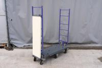 【中古】6輪台車用中間棚　W1205×D350　スチール製