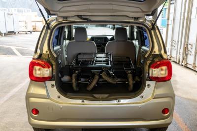 軽自動車にも積み込み可能