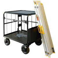 【新品】クロウディLOW Bセット（台車＋中間棚＋ボックス＋スロープ） W850×D650×H962