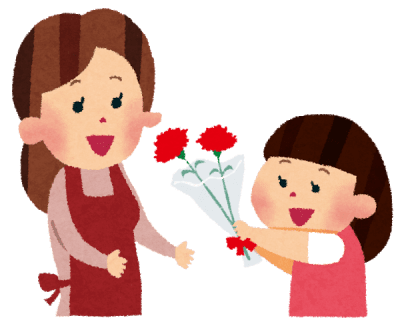 母の日イラスト