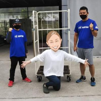 JUMP運送様とパシャリ！