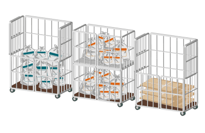 ごみ捨て場での使用例