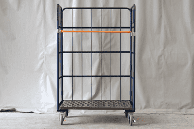 レンタル品　W1100mmカゴ台車