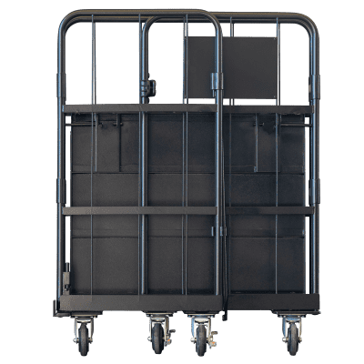 天使のカゴ台車Light　ブラック