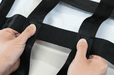 生地はシートベルト素材！とても丈夫です①