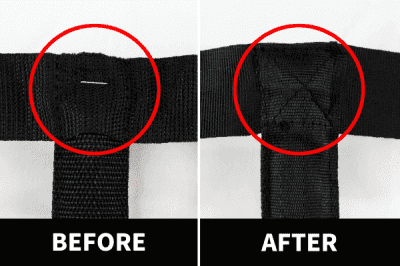 生地はシートベルト素材！とても丈夫です②