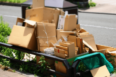 入れ物から溢れてしまう