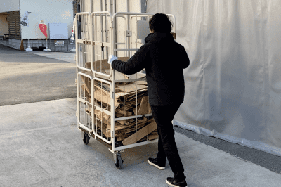 回収場所への移動もラクラク