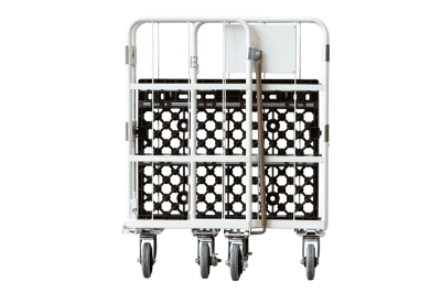 荷物用エレベーターに最適な天使のカゴ台車！3