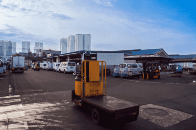 卸売市場で多く流通しているターレー