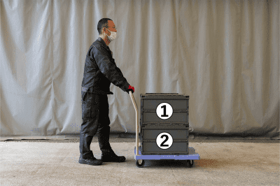 手押し台車の場合