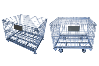 薪ゴミにはメッシュパレットがオススメ