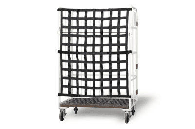 何度も使えるカゴ台車用荷崩れカバー「コボサンクス」