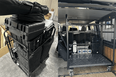 台車使われている様子