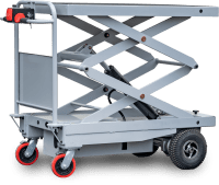 【販売終了】【新品】エネリフター　D1340×W600×H1100　昇降式電動台車　GJ-116