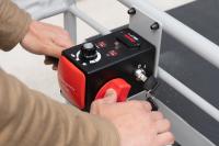 【販売終了】【新品】エネリフター　D1340×W600×H1100　昇降式電動台車　GJ-116