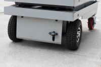 【販売終了】【新品】エネリフター　D1340×W600×H1100　昇降式電動台車　GJ-116