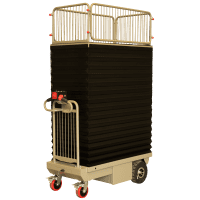 【新品】エネリフター　D1319×W617×H1140　昇降式電動台車　GJ-1014