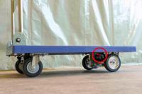 【新品】TEOSAZ（テオサズ） 200P　D900×W600×H970　電動手押し台車