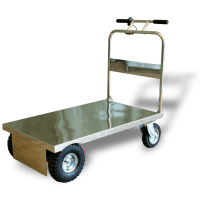 【新品】TEOSAZ（テオサズ） 300SUS　D1070×W600×H947　電動手押し台車